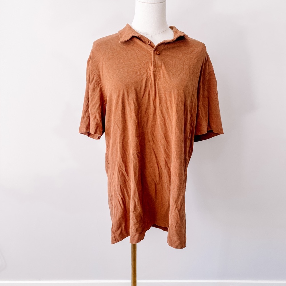 Men's Classic Tan Polo Shirt